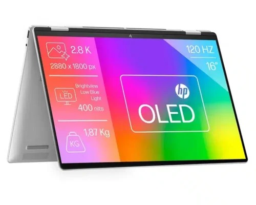 HP ENVY 16 X360  2in1 Ai INTEL ULTRA 7-155U 16CORE 32GB 1TB NVME 16 2.8K OLED 120HZ 5MP SILVER
