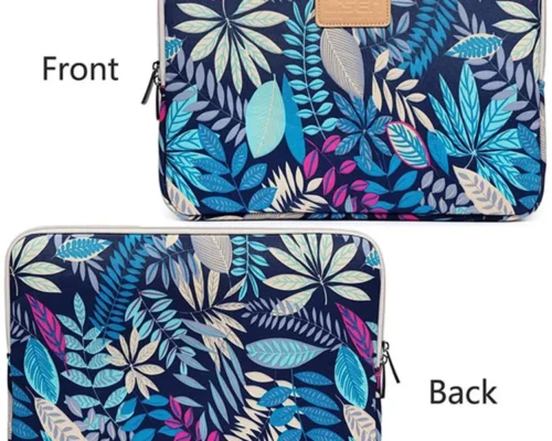Lisen Sleeve Bag Leaf Blue