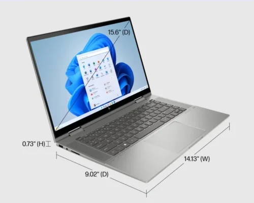 HP ENVY 15-EY1077WM X360 RYZEN 5 15.6″ FULL HD TOUCHSCREEN/W11 SILVER ROTATIONAL
