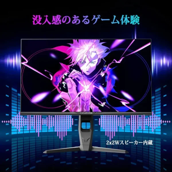 MINIFIRE MF27F6Q 27"2K WQHD 2560X1440 180HZ HDMIX2+DPX2 USB X3 ROTATIONAL