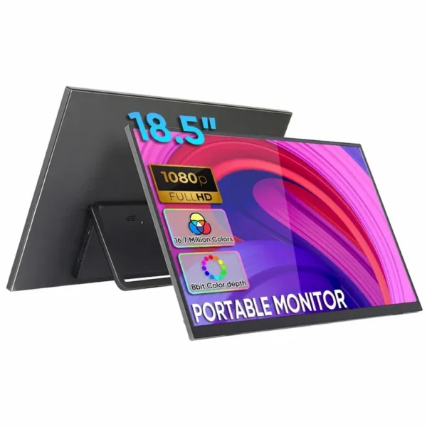 Portable Monitor 18.5inch 1080P FHD USB-C Laptop Monitor HDMI Portable Screen HDR 100Hz Gaming Monitor/SCREEN LEBANON