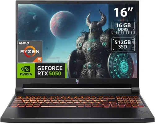 ACER NITRO V16 AI RYZEN 5 240H 16GB 512NVME 16.0 180HZ RTX 5050 8GB  W11