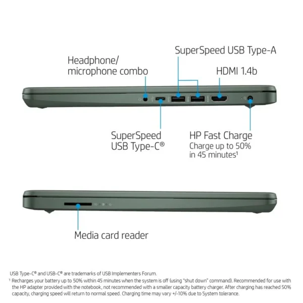 HP INTEL i5-1135G7 8GB 256GB NVME15.6" FULL HD WIN 11 CAMO LAPTOPS IN LEBANON