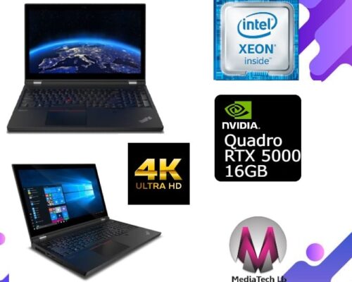 laptop LENOVO THINKPAD P15 WORKSTATION 20SUS5W600 Intel Xeon W-10855M 128GB 1TB SSD 15.6″ 4K UHD OLED RTX 5000 16GB (sold)