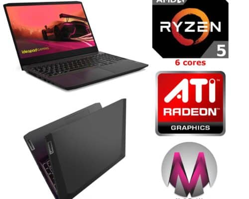 Lenovo 3 15ACH6 GAMING 82K20015US AMD Ryzen 5 5600H 3.3 GHz 8GB 256GB SSD 15.6″ FHD 120HZ NVIDIA® GTX 1650 4GB  Win10 SOLD