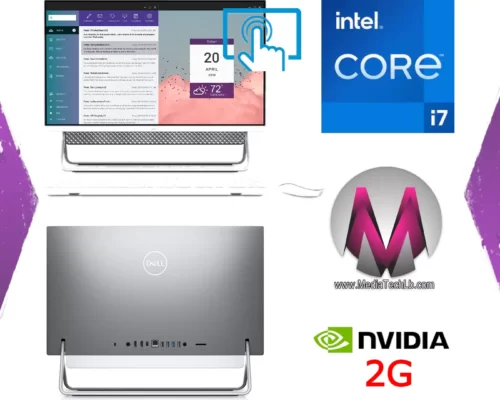 call DELL INSPIRON 5400-7910SLV ALL IN ONE Core™i7-1165G7 2.8GHz 16GB 1TB HDD SATA + 256GB SSD 23.8″ FHD TOUCH SCREEN  NVIDIA® MX330 2GB