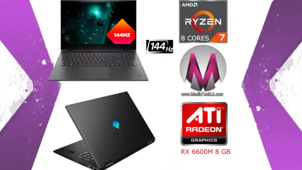 HP OMEN 16 GAMING AMD Ryzen 7 5800H 3.2G 16GB 1TB SSD NVMe 16.1" FHD 144Hz AMD Radeon RX 6600M 8GB dedicated SOLD