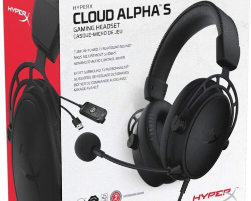 HyperX Cloud Alpha S – Gaming Headset, 7.1