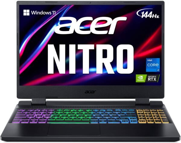 Acer NITRO 5 AN515-58-725A GAMING NH.QFMAA.003 Core™ i7-12700H 16GB 512GB SSD NVMe 15.6″ FHD  144HZ NVIDIA® RTX 3060 sold - Image 2