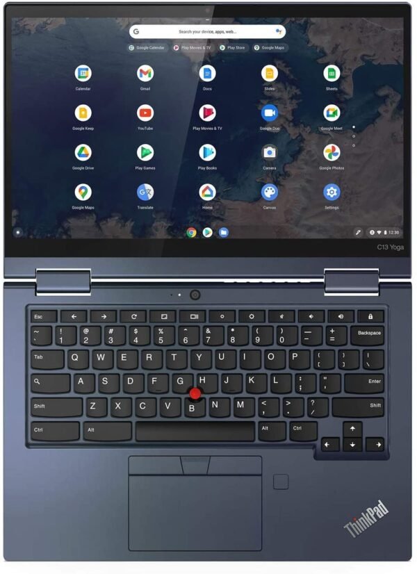 Lenovo THINKPAD C13 YOGA G1 Chromebook 20UYS07N00 AMD Ryzen 5 3500C 8GB 128GB SSD 13.3" FHD TOUCH SCREEN  AMD Radeon Graphics Lenovo USI Pen (sold) - Image 3