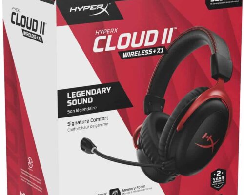 call HyperX Cloud II Wireless – Gaming Headset for Laptops,PC, PS4,