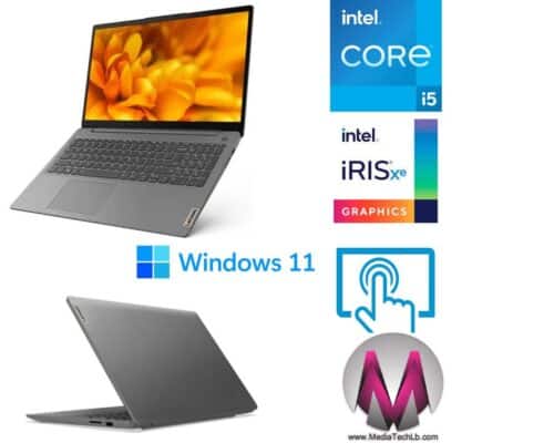 SOLD OUT Lenovo 3-15ITL6 82H801DQUS Core™ i5-1135G7 2.4GHZ 12GB 256GB SSD 15.6″ FHD TOUCHSCREEN Intel Iris Xe Graphics Arctic Grey WIN11