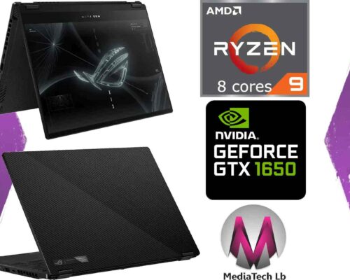Asus ROG FLOW X13 GV301QH-DS96 2-IN-1 GAMING AMD Ryzen9 5900HS 3.0GHz 16GB 1TB SSD 13.4″ SOLD