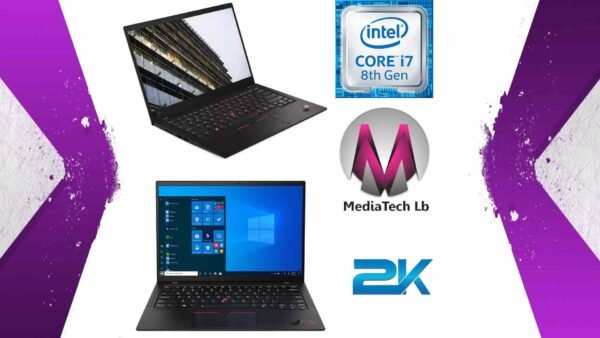 Lenovo THINKPAD X1 CARBON G6 20KHCTO1WW-188 Core i7-8650U 1.9GHz 16GB 1TB SSD 14″ (2560×1440) Intel HD Graphics BLACK (sold)