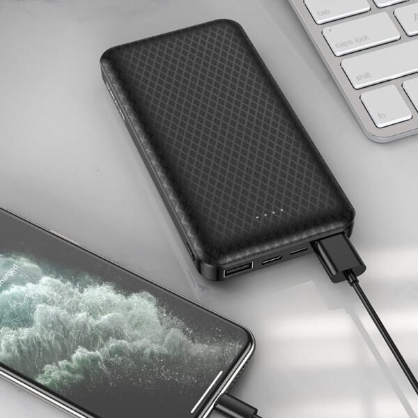 BOROFONE BJ3 POWER BANK 10000MAH USB-C/MICRO-USB INPUT AND DUAL USB 2A OUTPUT - Image 2