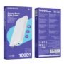 BOROFONE BJ3 POWER BANK 10000MAH USB-C/MICRO-USB INPUT AND DUAL USB 2A OUTPUT