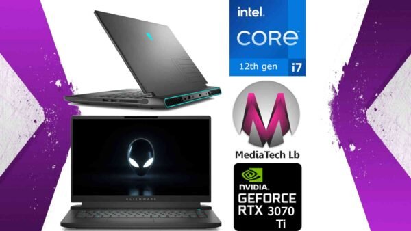 SOLD ALIENWARE M15 R7 GAMING INS0124248-R0020300-SA Core™ i7-12700H16GB 1TB SSD 15.6″ WQHD 240HZ NVIDIA® RTX 3070 Ti 8GB