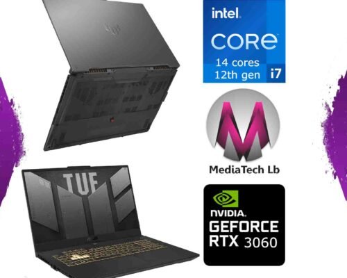 ASUS TUF FX707ZM-HX012W Core i7-12700H 16GB 1TB SSD NVMe 17.3″ FHD144HZ NVIDIA® RTX 3060 6GB 3 year warranty (SOLD)