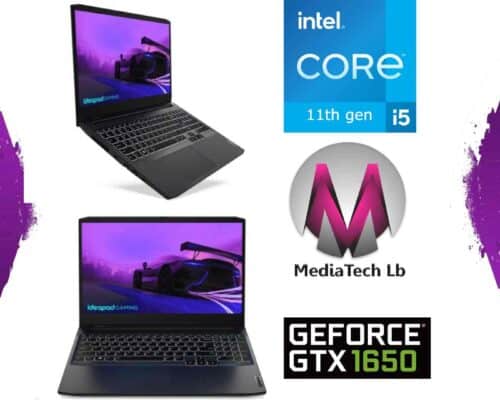 LENOVO IDEAPAD 3 15IHU6 GAMING 82K1015CUS Core™ i5-11300H 8GB 256GB SSD NVMe 15.6″ FHD 120HZ NVIDIA® GTX 1650 4GB (sold)