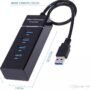 USB 3.0 TO 4 PORTS USB 3.0 HUB CONVERTOR