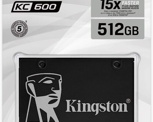 KINGSTON SSD KC600 15X FASTER 512GB
