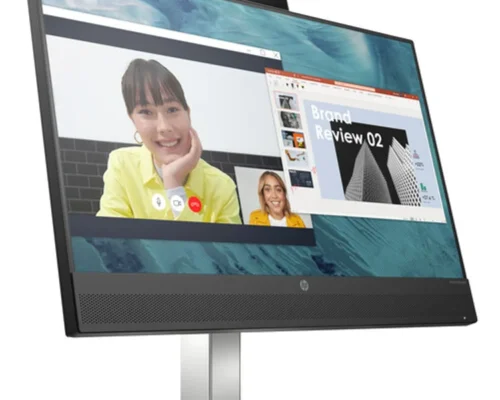 HP 24″ VGA+HDMI ULTRA SLIM FHD BORDERLESS BUILT IN WEBCAM DP+HDMI+TYPE C MONITOR