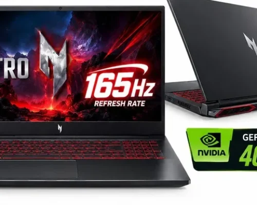 ACER NITRO 15 CORE 7 240H 16GB RAM 512GB SSD 15.6″ FHD 165HZ NVIDIA RTX 4050 6GB