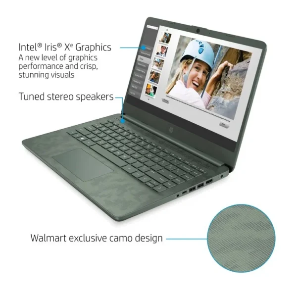 HP INTEL i5-1135G7 8GB 256GB NVME15.6" FULL HD WIN 11 CAMO LAPTOPS IN LEBANON