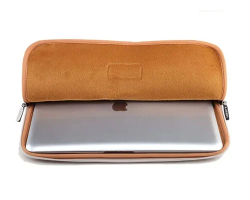 Lisen Sleeve Bag Leaf Beige