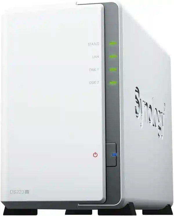 Synology-Boîtier sans disque de stockage réseau DS223j, 2 baies, stockage  en nuage, maison, NAS, PK, DS220 +, DS224 + - AliExpress
