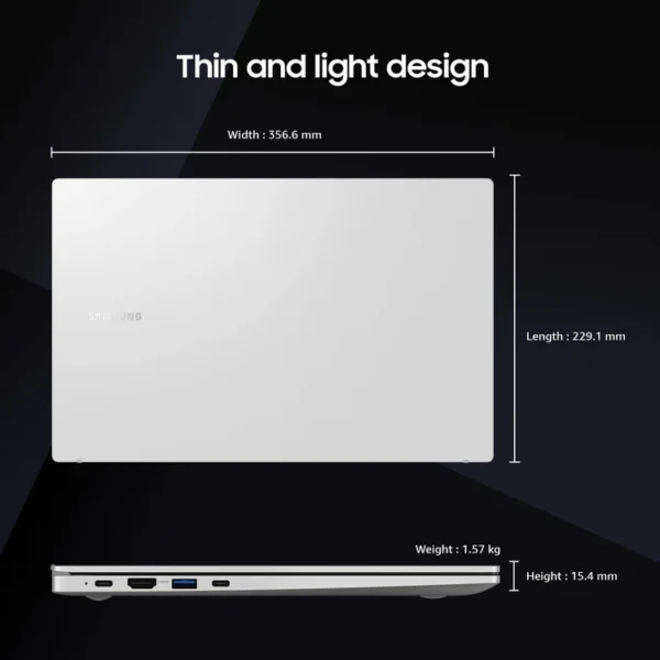 Samsung Galaxy Book 2 NP750 Intel 12th Gen core i7 16 GB 512 GB 15.6  FHD INTEL GRAPHICS LAPTOP LEBANON
