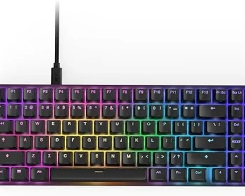 NZXT Function 2 MiniTKL  Wired Tenkeyless gaming keyboard Adjustable Actuation Double-Shot PBT Keycaps RGB