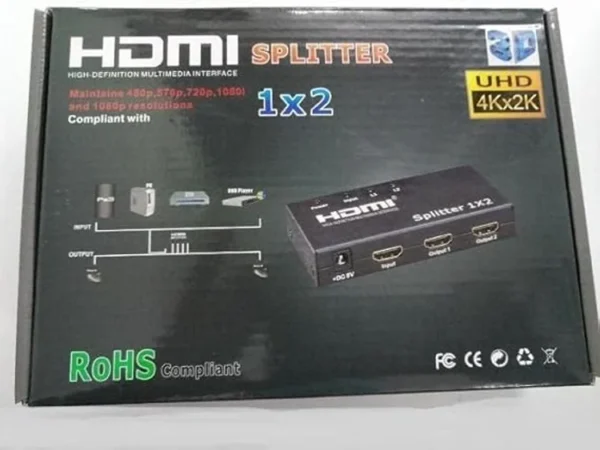 High-Definition Multimedia Interface HDMI SPLITTER 1x2 UHD 4K x 2K high quality lebanon
