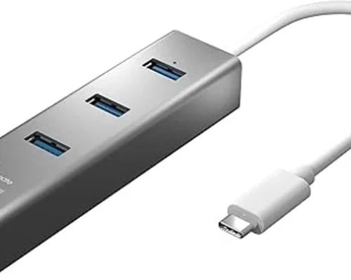j5create JCH474 USB-C 3-Port HUB +Gigabit Ethernet Multi Adapter