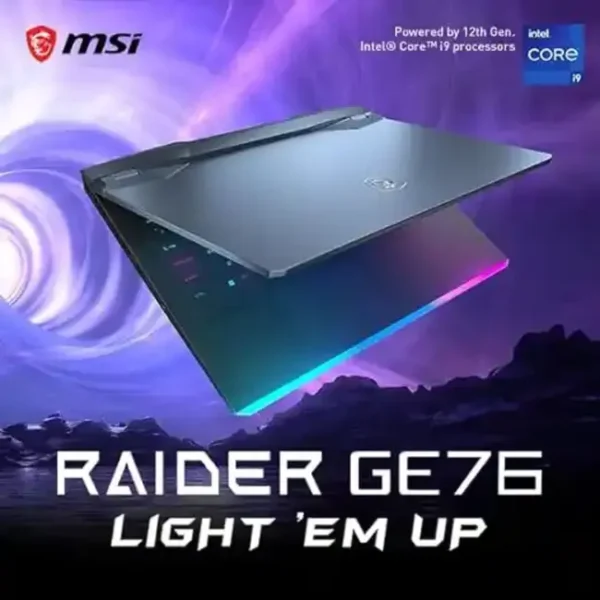 MSI Raider GE76 12UE Intel Core i9-12900H 17.3" 144Hz FHD 16GB  1TBSSD RTX 3060 6G WIN 11 Gaming Laptop LEBANON