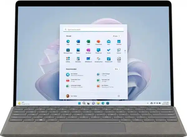 MICROSOFT SURFACE PRO 9 INTEL CORE i5-1235U/8/256GB NVME/13" QHD TOUCH/WIN 11 GREY + TYPE COVER KEYBOARD LEBANON