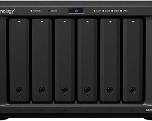 Synology DiskStation DS1621+ NAS Server with Ryzen 2.2GHz CPU, 4GB Memory, 6-Bay, 24TB Bundle with 6X 4TB WD Red Plus