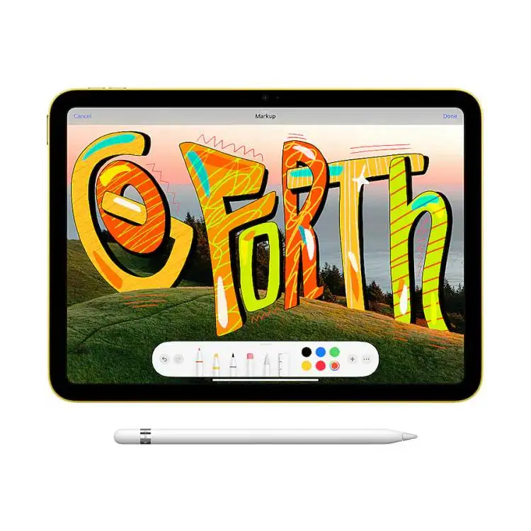 Apple iPad 10.9-inch 10th Gen Wi-Fi 256GB - Yellow - Image 3
