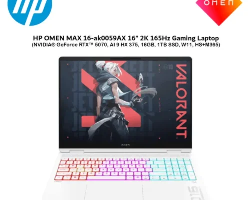 HP OMEN MAX 16 AI 9-375HX 24G 1TB DDR5 16.0 2.5K 240HZ RTX 5060 WHITE W11