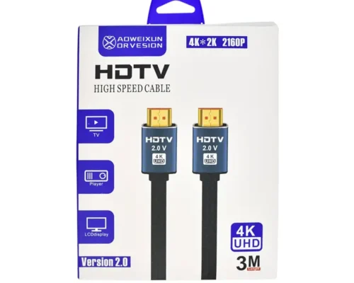 HDTV high speed cable TV,Player,LCD display 4K UHD 3 M version 2.0