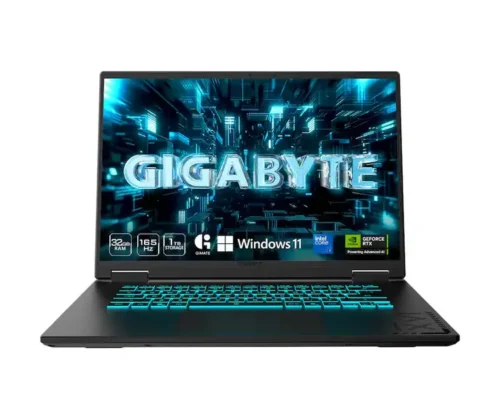 GIGABYTE A16 Pro Intel Core 7 240H 1TB SSD 32GB 16.0″ NVIDIA GeForce RTX 5080 16GB W11H Black 1 Year Warranty