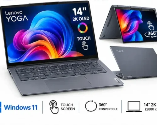 LENOVO YOGA 7i  CORE ULTRA 7 355 24GB RAM-512GB SSD 14″ 2K OLED TOUCH X 360 WIN11