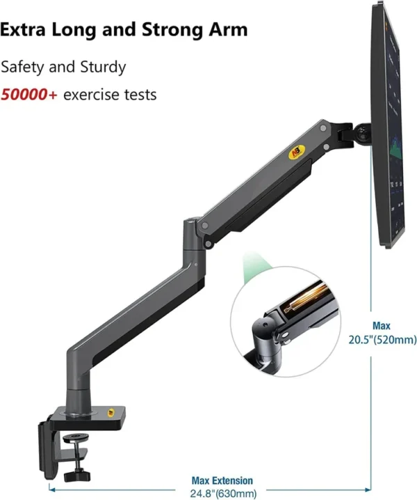 Dual Monitor, 22”-32”, Arm Ultra Wide Full Motion Swivel Mount Accessories IN LEBANON