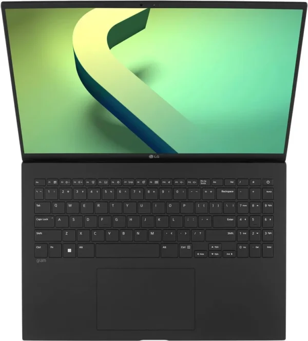 LG GRAM Super LIGHTWEIGHT intel I7-1260P 12CORE 16GB 1TB NVME 16.0 2K BLACK W11 1.1Kg