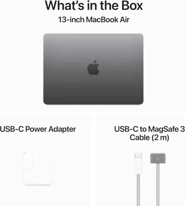 Apple M3 MC8Q4LL/A 8-Core Chip 24GB 512GB SSD EN 13.6" 2560x1664 10-CORE GPU MAC OS MIDNIGHT MACBOOK IN LEBANON