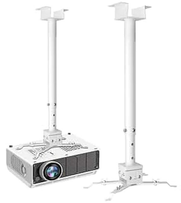 SkyPro Projector Ceiling /Wall Mount X5010-W (White) Ceiling Mount Adjustable 50cm~100cm, White, Supports up to 30 kg