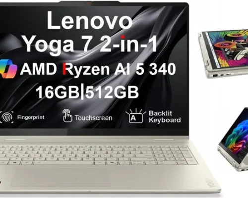 LENOVO YOGA 7I Ai RYZEN AI5 340 16GB 512NVME 14″ Oled W11 Super Thin & Light