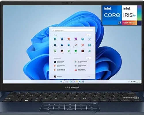 ASUS Vivobook 14  Intel Core i7-1355U 512GB SSD 12GB DDR4 14.0 Inch  Intel UHD Graphics W11H Blue 1 Year Warranty