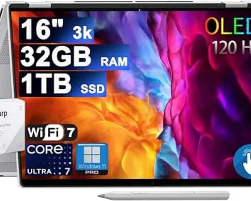 HP OMNIBOOK 7 FLIP CORE ULTRA 7 258V 32GB RAM 1TB SSD 16″ 3K TOUCH OLED 120HZ RECHARGEABLE PEN WIN11