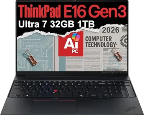 LENOVO THINKPAD E16 GEN 3 CORE ULTRA 7  255H 32GB 512GB 16″ WUXGA INTEL ARC 140T